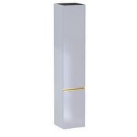 Colonne 2 portes Formeo gris lune brillant P/dor H180xL35xP33 G Main Image