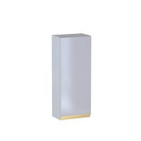 Haut 1 porte Formeo gris lune brillant P/dor H75xL30xP20 G Main Image