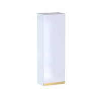 Haut 1 porte Formeo blanc brillant P/dor H90xL30xP20 D Main Image