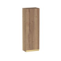 Haut 1 porte Formeo chene raphia P/dor H90xL30xP20 G Main Image