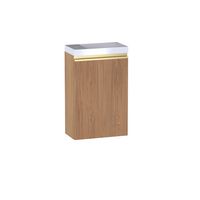 Lave main 1 porte Formeo chene casella naturel P/dor H60xL40xP22 G Main Image