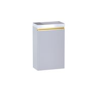 Lave main 1 porte Formeo gris lune mat P/dor H60xL40xP22 G Main Image