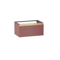 Sous vasque 1 tiroir gain de place Formeo terra P/dor H30xL60xP38.5 Main Image