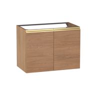 Sous vasque 2 portes Formeo chene casella naturel P/dor H60xL80xP45.5 Main Image