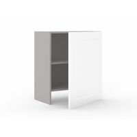 Haut pour hotte 1 porte Perspective blanc mat H77xL60xP35 D Main Image