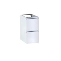 Bas 2 tiroirs Formeo blanc P/ino H60xL30xP45.5 Main Image