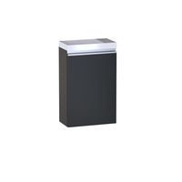 Lave main 1 porte Formeo noir mat P/ino H60xL40xP22 D Main Image