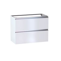 Sous vasque 2 tiroirs gain de place Formeo blanc P/ino H60xL80xP38.5 Main Image