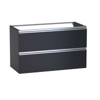 Sous vasque 2 tiroirs Formeo bleu profond P/ino H60xL100xP45.5 Main Image