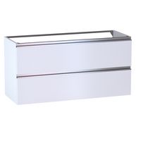Sous vasque 2 tiroirs Formeo blanc mat P/ino H60xL120xP45.5 Main Image