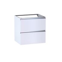 Sous vasque 2 tiroirs Formeo blanc mat P/ino H60xL60xP45.5 Main Image