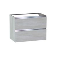 Sous vasque 2 tiroirs Formeo travertin P/ino H60xL80xP45.5 Main Image