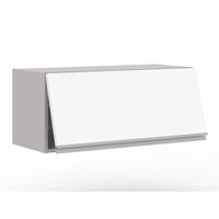 Haut 1 abattant Pigments blanc brillant H35xL80xP35 Main Image
