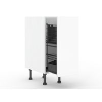 Meuble bas Préparation 1 porte extractible