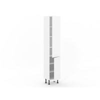 Colonne 2 portes assemblées et 6 tablettes