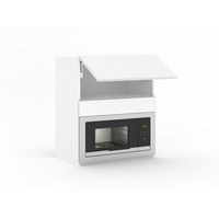 Meuble haut pour micro-ondes 1 abattant