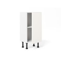 Meuble bas gain de place 1 porte, 2 tablettes
