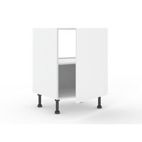 Sous évier 1 porte Agile blanc H92xL60xP63 D Main Image