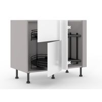 Meuble d’angle bas Twister 2 portes casseroliers