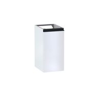 Bas 1 porte gain de place Formeo blanc P/noir H60xL30xP38.5 D Main Image