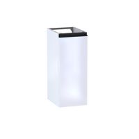 Bas 1 porte gain de place Formeo blanc brillant P/noir H75xL30xP38.5 G Main Image