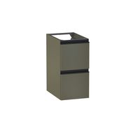 Bas 2 tiroirs Formeo olive P/noir H60xL30xP45.5 Main Image