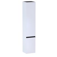 Colonne 2 portes Formeo blanc mat P/noir H180xL35xP33 G Main Image