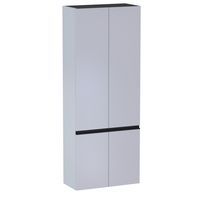 Colonne 4 portes Formeo gris lune mat P/noir H180xL70xP33 Main Image