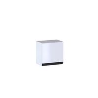 Haut 1 porte Formeo blanc brillant P/noir H30xL30xP20 G Main Image