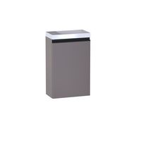 Lave main 1 porte Formeo tabac mat P/noir H60xL40xP22 G Main Image