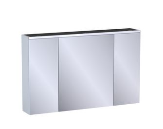Armoire de toilette L.120 cm, décor verni laqué FORMEO