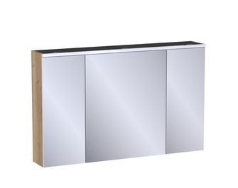 Armoire de toilette L.120 cm, décor naturel FORMEO