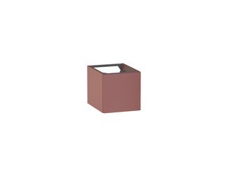 Meuble complément sous-vasque gain de place H.30 cm, 1 porte, décor uni FORMEO
