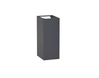 Meuble complément sous-vasque gain de place H.75 cm, 1 porte, décor uni FORMEO