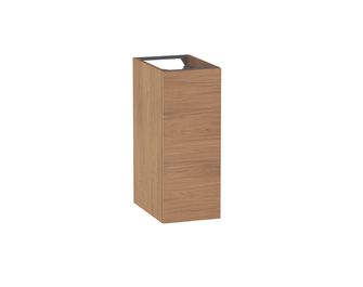 Meuble complément sous-vasque, H.75 cm, 1 porte, décor naturel FORMEO