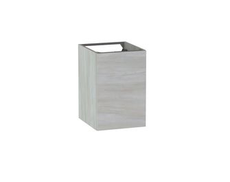 Meuble panier à linge L.40 cm, décor naturel FORMEO