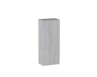 Meuble haut de salle de bains H.75 cm, 1 porte, décor naturel FORMEO