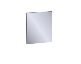Miroir de salle de bains rectangulaire L.60 cm, décor verni laqué FORMEO