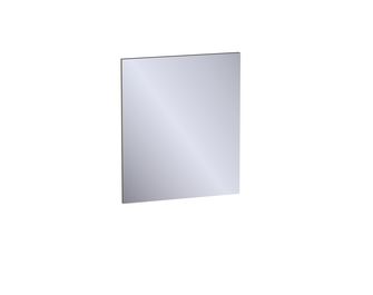 Miroir de salle de bains rectangulaire L.60 cm, décor uni FORMEO