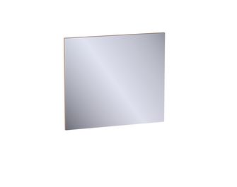 Miroir de salle de bains rectangulaire L.80 cm, décor naturel FORMEO