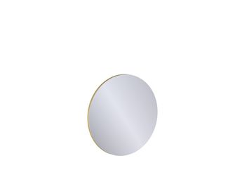 Miroir de salle de bains rond D.60 cm, décor uni FORMEO
