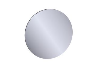 Miroir de salle de bains rond D.90 cm, décor verni laqué FORMEO