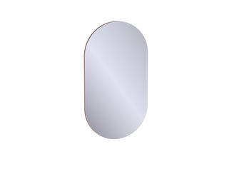 Miroir de salle de bains ovale 50x90 cm, décor uni FORMEO