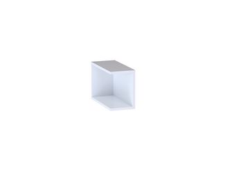 Meuble complément sous-vasque, 1 niche ouverte, décor verni laqué FORMEO