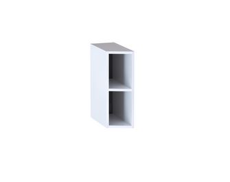 Meuble niche gain de place, complément sous-vasque, décor verni laqué FORMEO