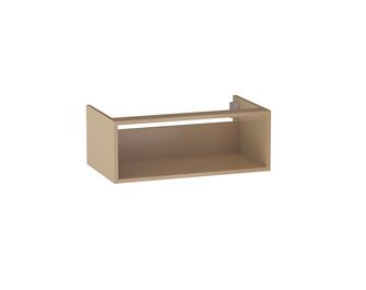 Meuble sous-vasque L.80 cm, niche, décor verni laqué FORMEO