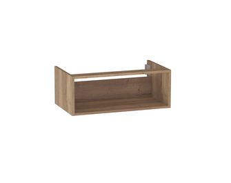 Meuble sous-vasque L.80 cm, niche, décor naturel FORMEO
