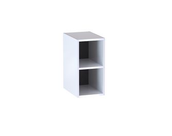 Meuble complément sous-vasque, 2 niches, H.60 cm, décor verni laqué FORMEO