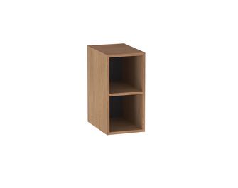 Meuble complément sous-vasque, 2 niches, H.60 cm, décor naturel FORMEO