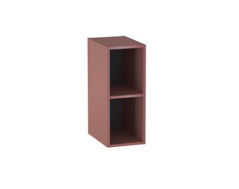 Meuble complément sous-vasque, 2 niches, H.75 cm, décor uni FORMEO